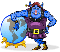 Ogre is waiting for you to login.